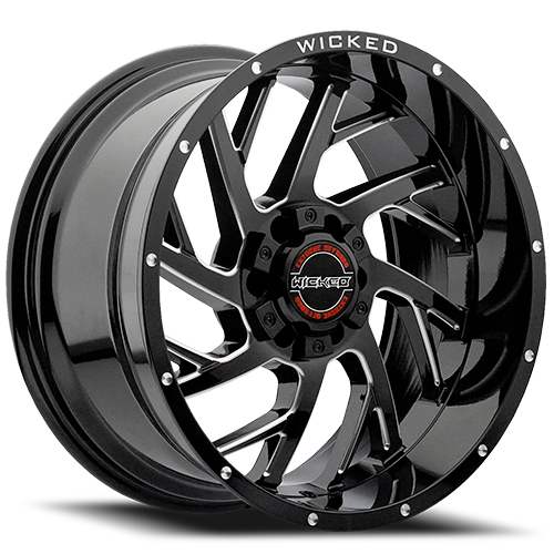 Wicked W930 Gloss Black Milled